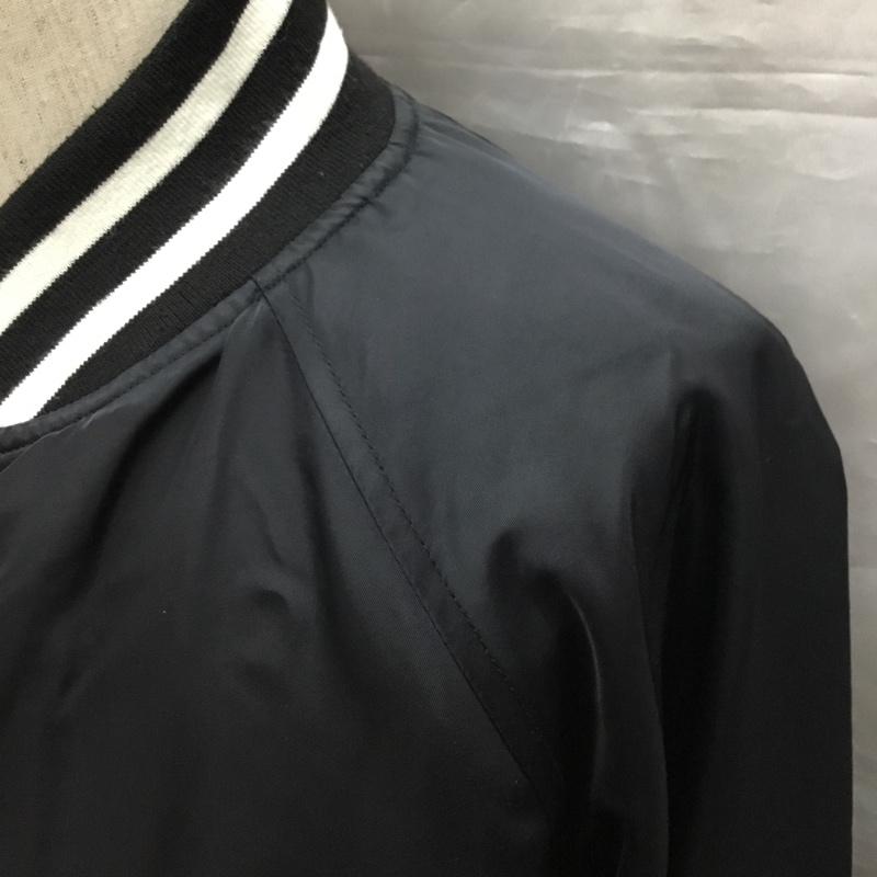 チャンピオン Champion ジャケット、上着 ジャケット、ブレザー c3-j619 ジャケット ナイロンジャケット カジュアルジャケット XL ロゴ、文字 黒 / ブラック /  メンズ USED 古着 中古 10120121