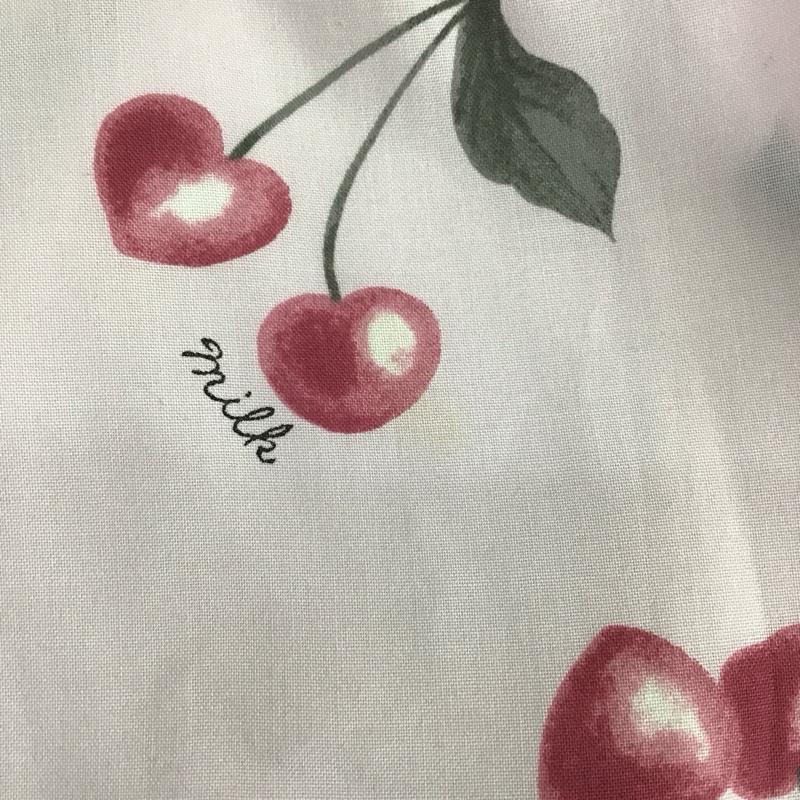 ミルク MILK ワンピース ひざ丈スカート ノースリーブワンピース ロングワンピース フレアワンピース プリント マルチカラー / マルチカラー /  レディース USED 古着 中古 10114485
