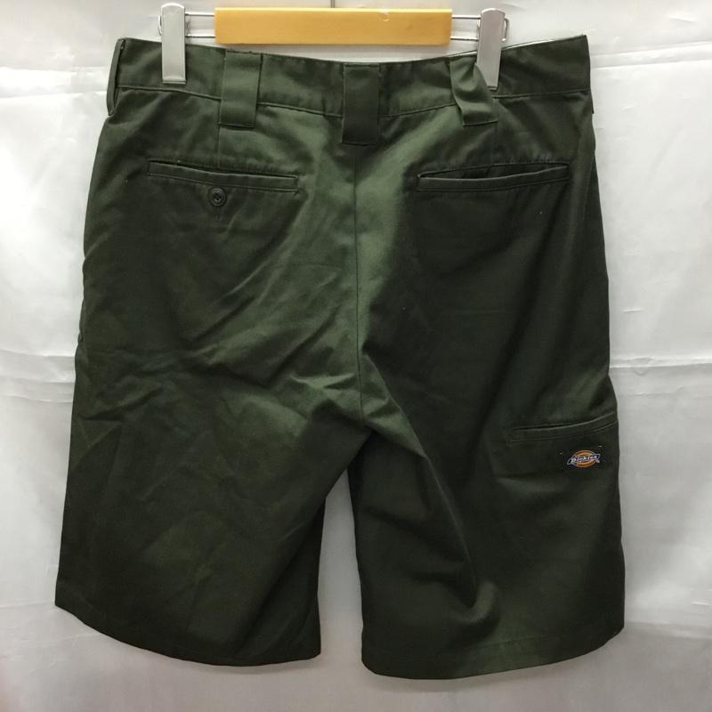 ディッキーズ Dickies パンツ ショートパンツ dk006825a761 FlatFrontWorkPantShorts ハーフパンツ カジュアルパンツ 32インチ 無地 カーキ / カーキ /  メンズ USED 古着 中古 10108439