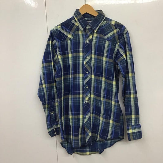ラングラー Wrangler シャツ、ブラウス 長袖 長袖シャツ チェックシャツ カラーシャツ XL チェック マルチカラー / マルチカラー /  メンズ USED 古着 中古 10131443
