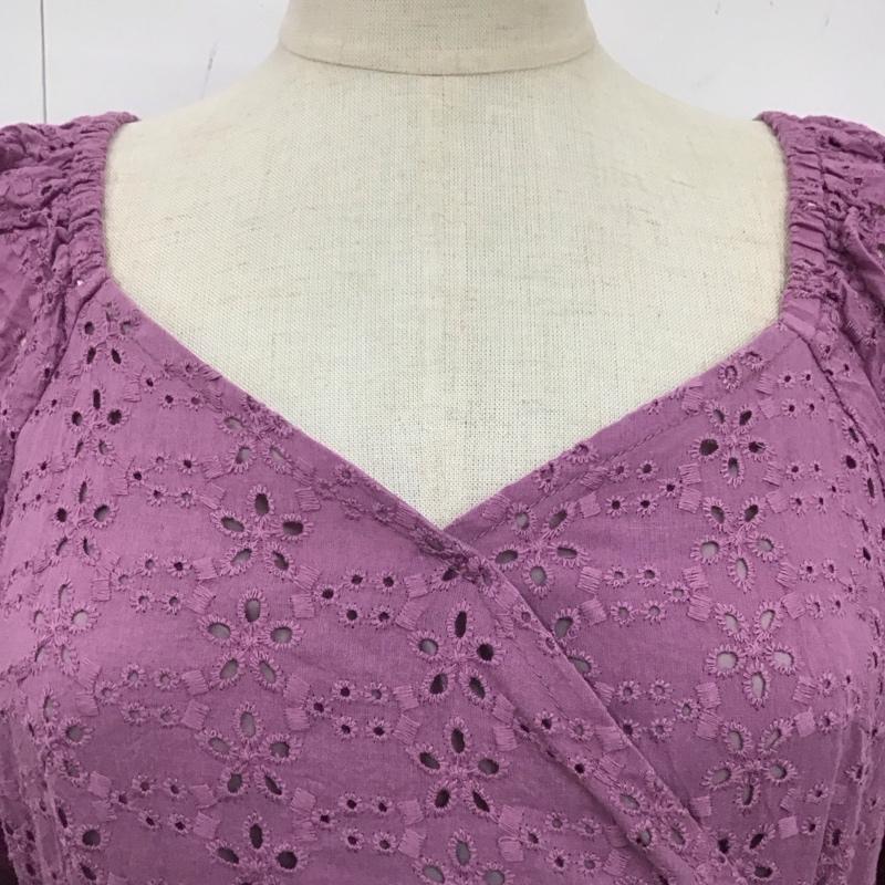 オリーブデオリーブ OLIVE des OLIVE ワンピース ロングスカート FREE 無地 紫 / パープル /  レディース USED 古着 中古 10123441