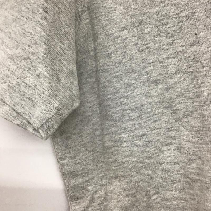 ラコステ LACOSTE Tシャツ 半袖 半袖カットソー 無地Tシャツ Vネックカットソー 5 ロゴ、文字 灰 / グレー /  メンズ USED 古着 中古 10132335