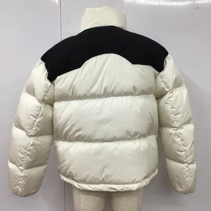 モンクレール MONCLER ジャケット、上着 ダウンジャケット H209L1A00002 M2341 Palm Angels 1 ロゴ、文字 白 / ホワイト / X 黒 / ブラック /  メンズ USED 古着 中古 10114746