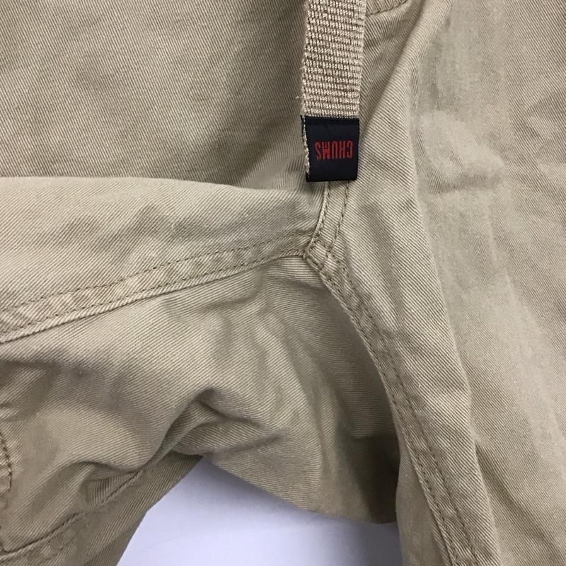 チャムス CHUMS パンツ ショートパンツ ショートパンツ ハーフパンツ カジュアルパンツ XL 無地 ベージュ / ベージュ /  メンズ USED 古着 中古 10147546