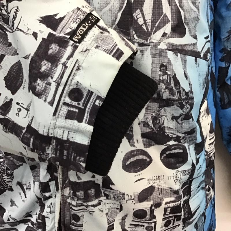 ボルコム VOLCOM ジャケット、上着 ダウンジャケット ジップアップダウンジャケット アウター パーカー S 総柄 マルチカラー / マルチカラー /  メンズ USED 古着 中古 10122011