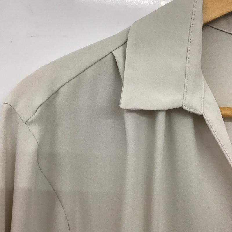 ナチュラルビューティーベーシック NATURAL BEAUTY BASIC カットソー 七分袖 七分丈カットソー シャツ プルオーバー M 無地 アイボリー / アイボリー /  レディース USED 古着 中古 10147638