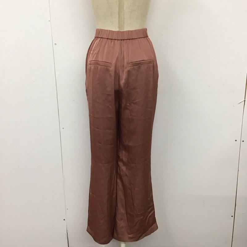 リエンダ rienda パンツ スラックス 110EA631-0640 センタープレスJWフレアPT カジュアルパンツ スラックス S 無地 桃 / ピンク /  レディース USED 古着 中古 10115175