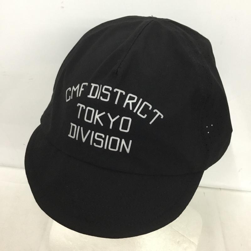 シーエムエフアウトドアガーメント CMF OUTDOOR GARMENT 帽子 キャップ 両つばキャップ ロゴ、文字 黒 / ブラック /  メンズ USED 古着 中古 10150552