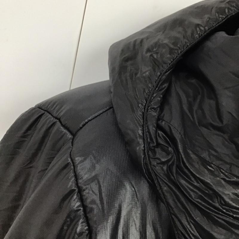 ザノースフェイス THE NORTH FACE ジャケット、上着 ジャンパー、ブルゾン ny81408z ダウンジャケット ジップアップジャケット アウター L ロゴ、文字 黒 / ブラック /  メンズ USED 古着 中古 10119152
