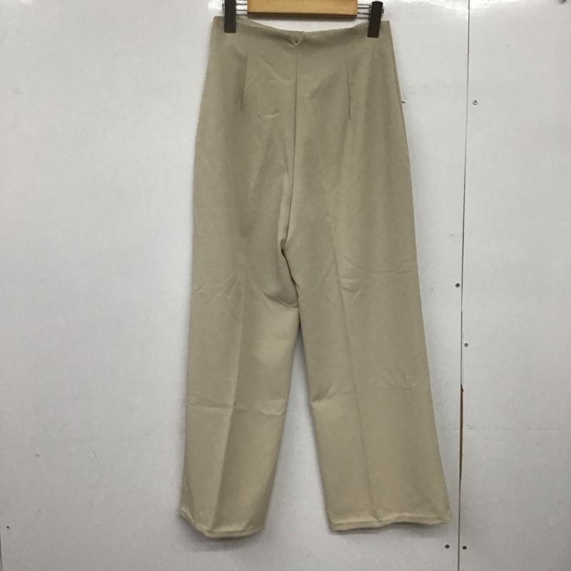 ザラ ZARA パンツ スラックス S 無地 ベージュ / ベージュ /  レディース USED 古着 中古 10148917