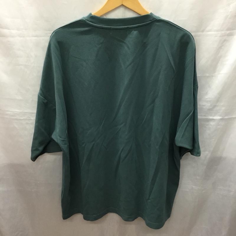 古着 USED Tシャツ 半袖 iisy BWM-02000-A オーバーサイズ M ワンポイント 緑 / グリーン /  メンズ USED 古着 中古 10119320