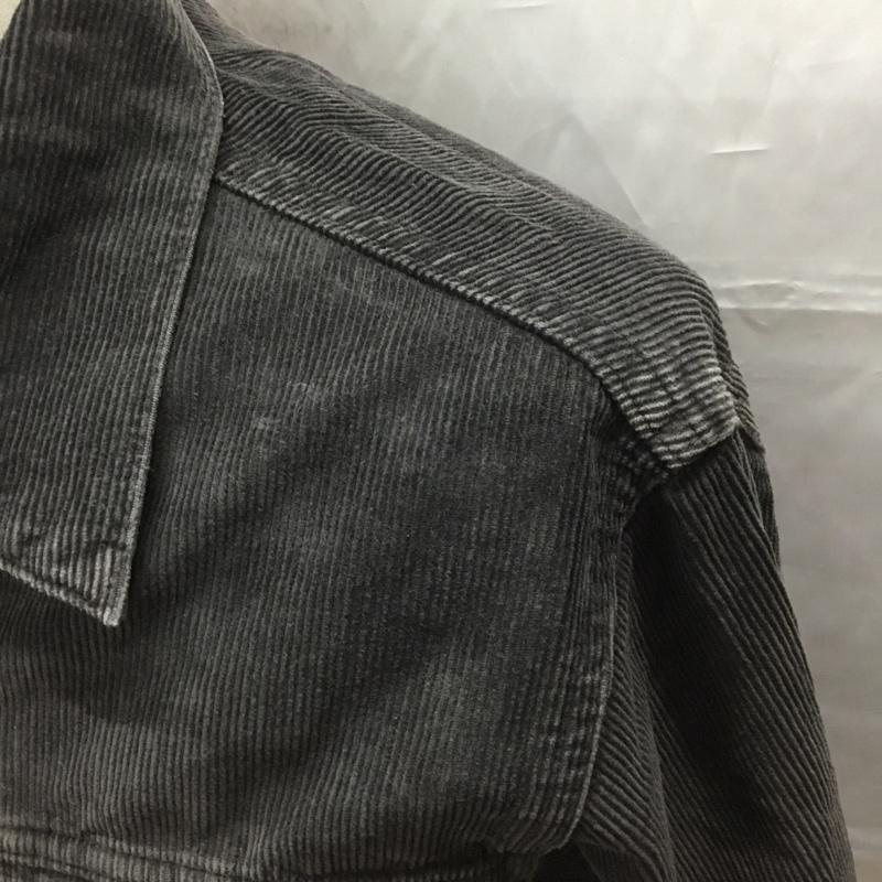リーバイス Levi s ジャケット、上着 ジャケット、ブレザー コーデュロイジャケット 40 無地 黒 / ブラック /  メンズ USED 古着 中古 10108885