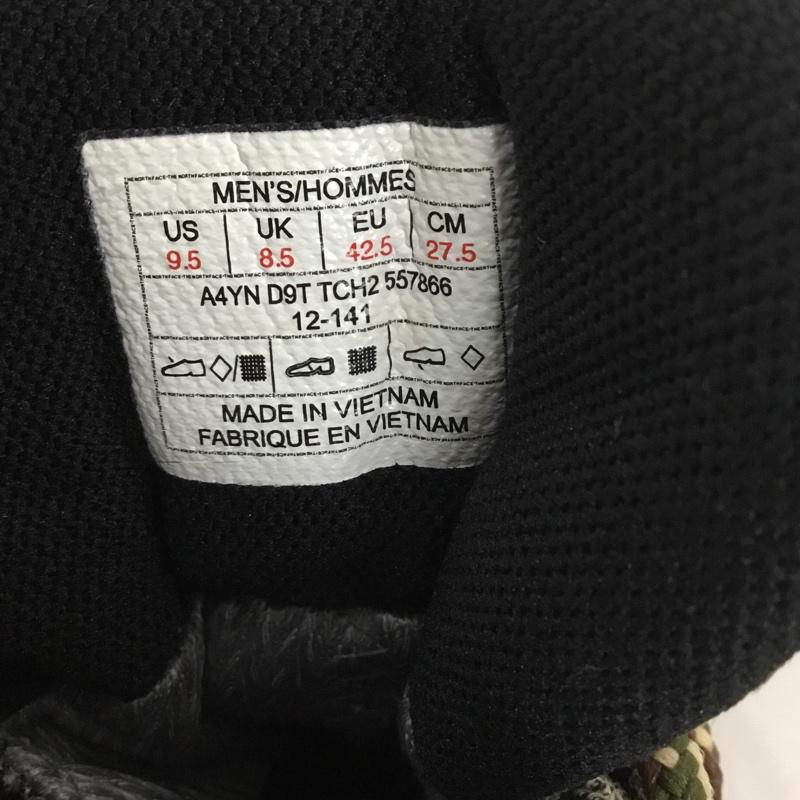 ザノースフェイス THE NORTH FACE アウトドアシューズ アウトドアシューズ 557866 GORETEX トレッキングシューズ 27.5cm 27.5cm ロゴ、文字 マルチカラー / マルチカラー /  メンズ USED 古着 中古 10125411