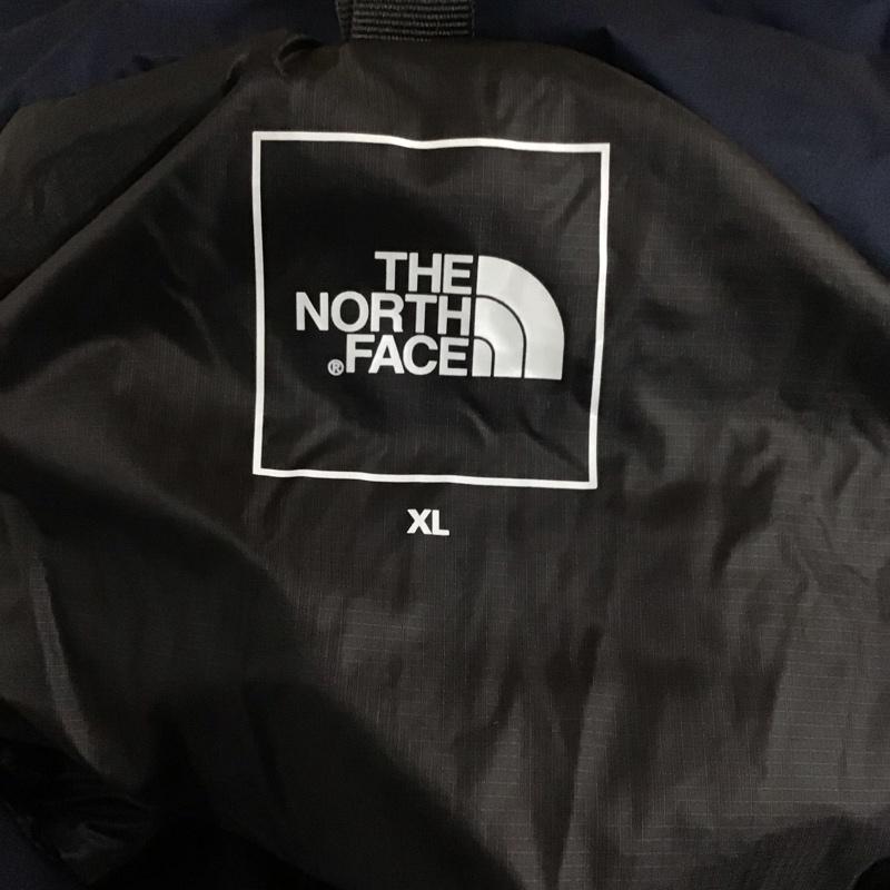 ザノースフェイス THE NORTH FACE ジャケット、上着 ジャンパー、ブルゾン ny82312 サンダージャケット ジップアップジャケット アウター XL ロゴ、文字 紺 / ネイビー /  メンズ USED 古着 中古 10119138