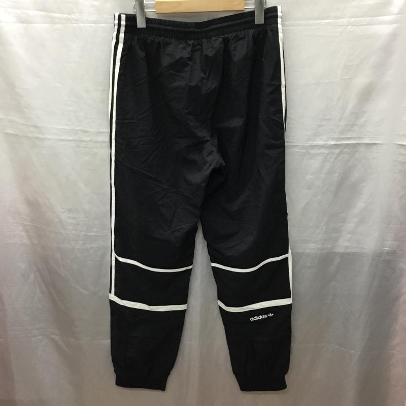 アディダス adidas ボトムス ボトムス BK5934 トラックパンツ WOVEN TRACK PANT スポーツウェア ロゴ、文字 黒 / ブラック /  メンズ USED 古着 中古 10121238