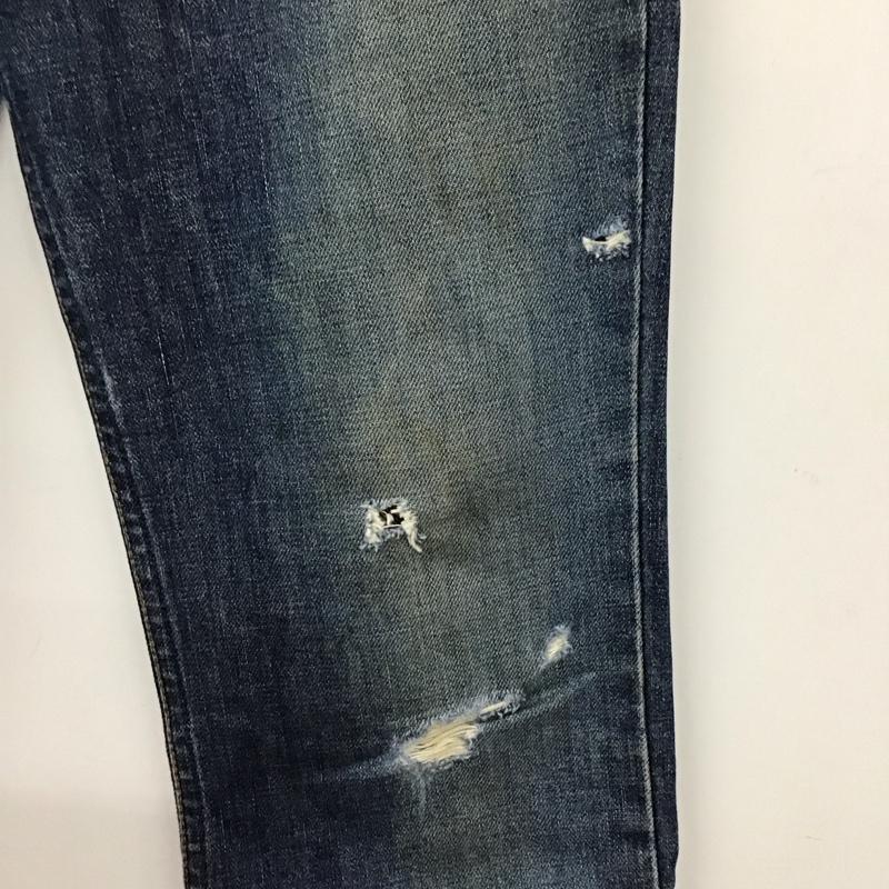 リーバイス Levi s パンツ デニム、ジーンズ 557-02 W30 L34 30インチ 無地 青 / ブルー /  メンズ USED 古着 中古 10118131