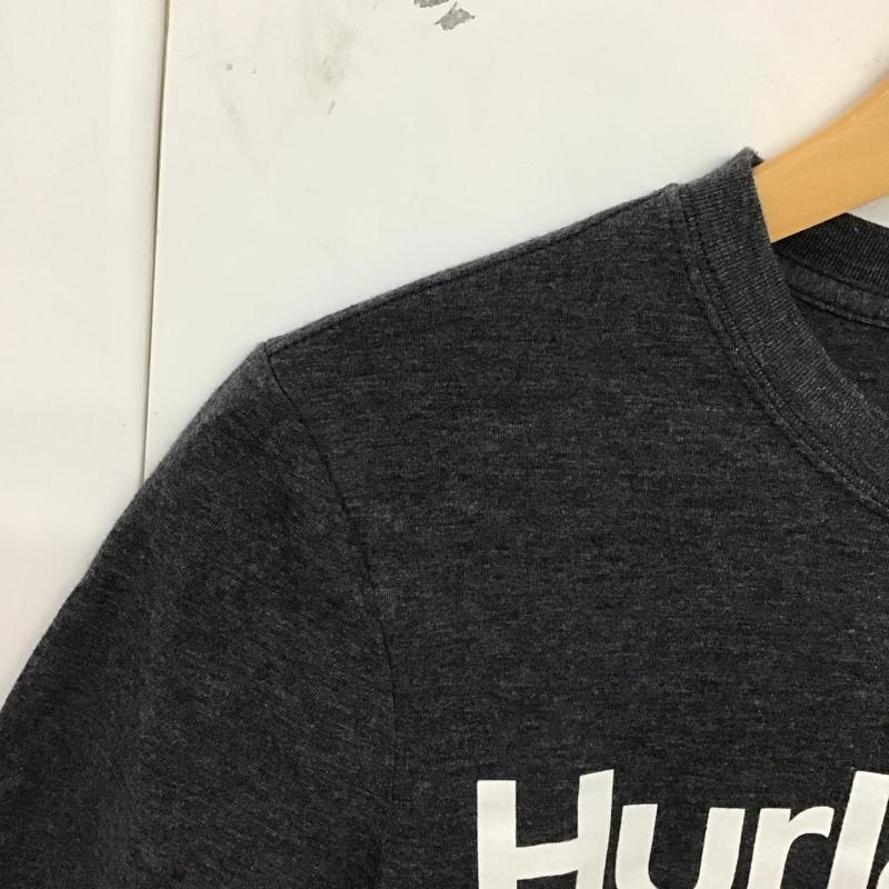 ハーレー Hurley Tシャツ 半袖 S プリント X ロゴ、文字 チャコールグレー / チャコールグレー /  メンズ USED 古着 中古 10129932