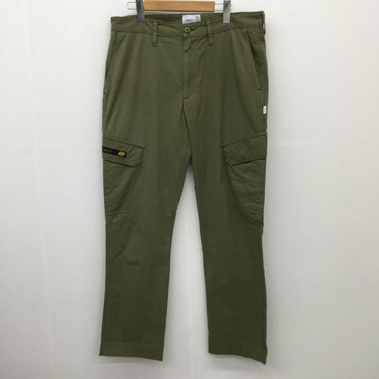 ダブルタップス WTAPS パンツ ワークパンツ、ペインターパンツ 202WVDT-PTM02 ジャングル スキニー トラウザーズ L ロゴ、文字 X ワンポイント カーキ / カーキ /  メンズ USED 古着 中古 10124455