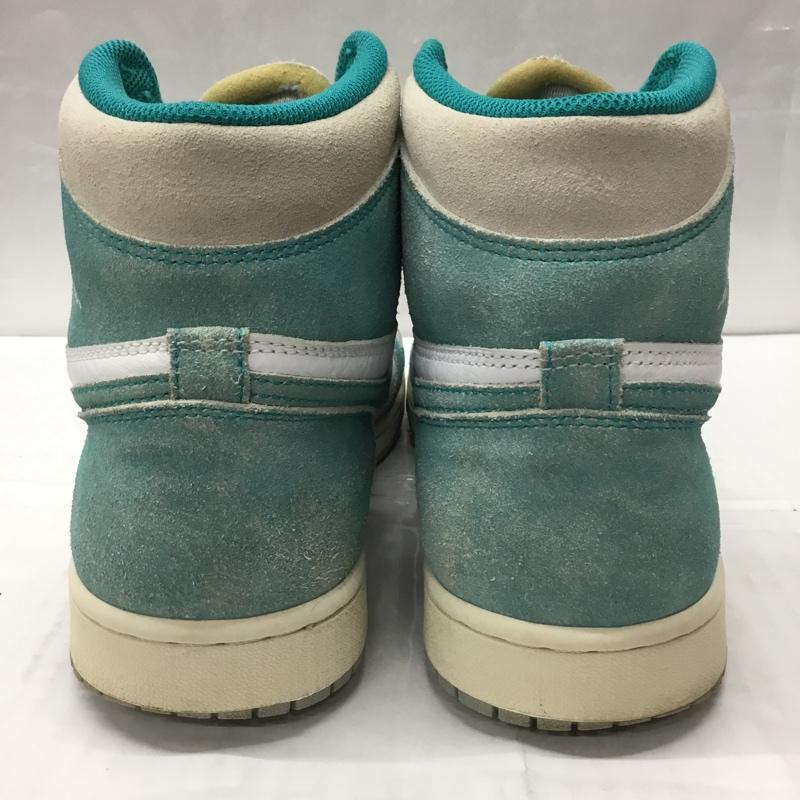 ナイキ NIKE スニーカー スニーカー 555088-311 AIR JORDAN 1 RETRO HIGH OG 28.5cm 箱有 28.5cm ロゴ、文字 白 / ホワイト / X 水色 / ライトブルー /  メンズ USED 古着 中古 10109201
