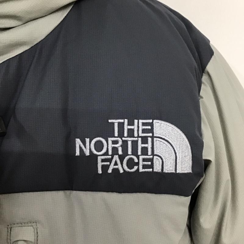 ザノースフェイス THE NORTH FACE ジャケット、上着 ジャンパー、ブルゾン nd92240 ダウンジャケットバルトロライトジャケット ジップアップジャケット アウター L ロゴ、文字 灰 / グレー /  メンズ USED 古着 中古 10121042