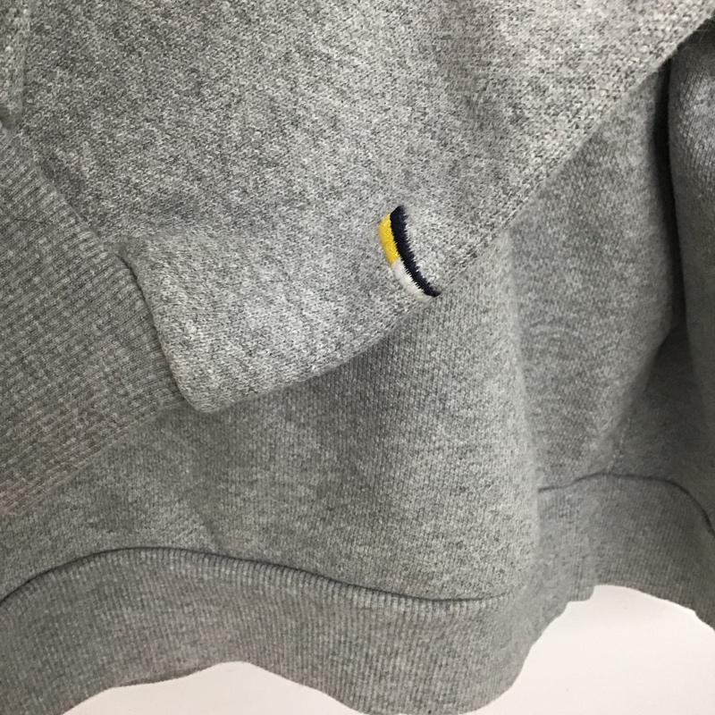 ノーティカ NAUTICA トレーナー 長袖 長袖パーカー プルオーバーパーカー スウェット M 無地 灰 / グレー /  メンズ USED 古着 中古 10147612
