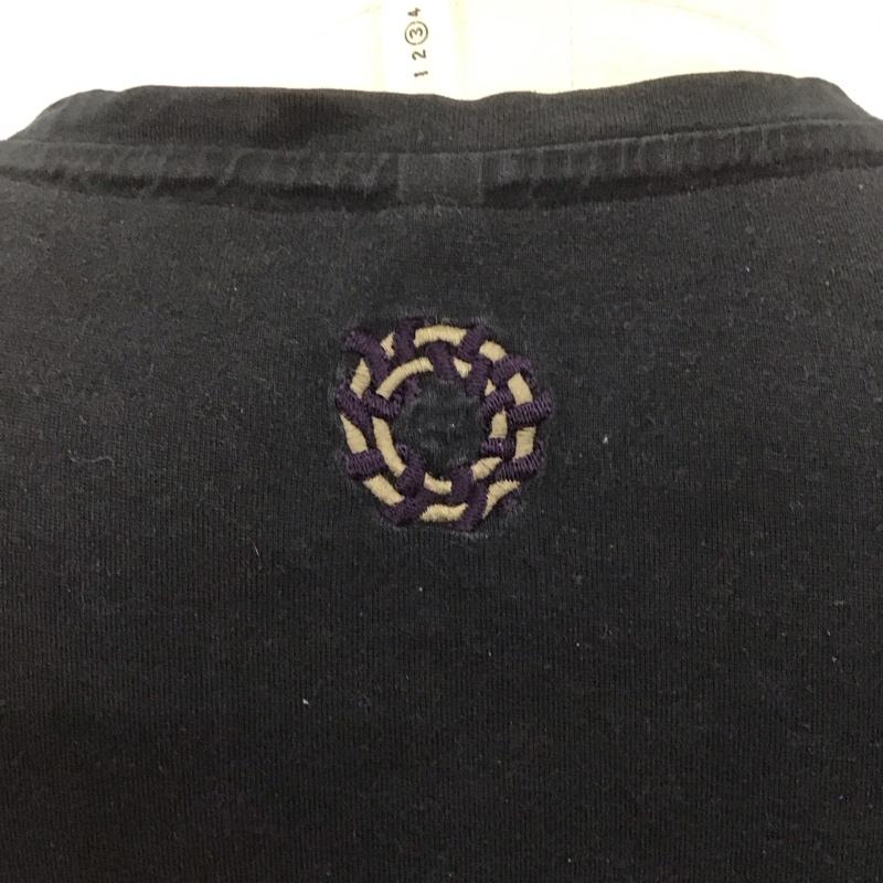 グラム glamb Tシャツ 半袖 半袖カットソー プリントTシャツ クルーネックカットソー 3 プリント 黒 / ブラック /  メンズ USED 古着 中古 10107495