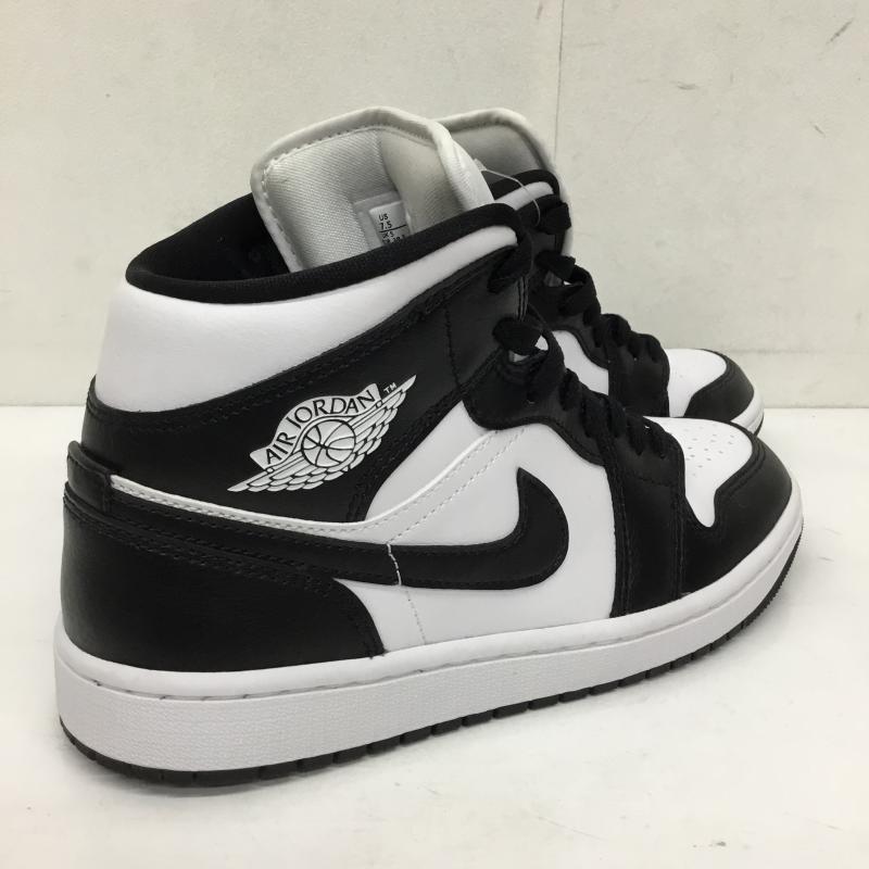 ナイキ NIKE スニーカー スニーカー DV0991-101 Jordan Air Jordan 1 Mid 24.5cm ロゴ、文字 白 / ホワイト / X 黒 / ブラック /  レディース USED 古着 中古 10138276