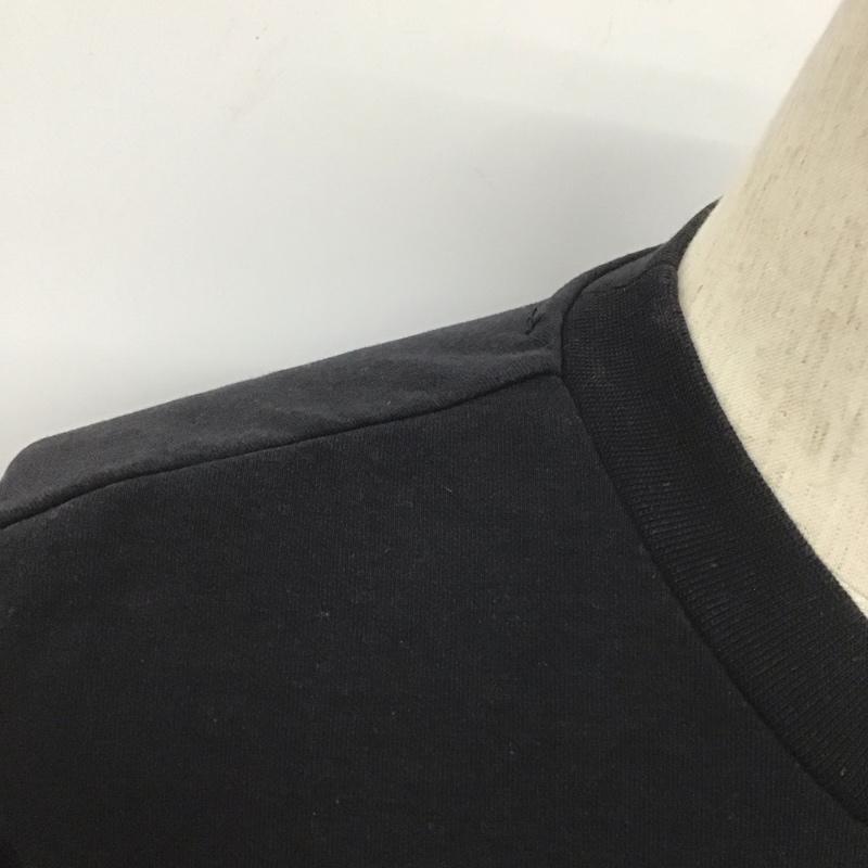 ザラ ZARA Tシャツ 半袖 5372 493 800 オーバーサイズ S ロゴ、文字 黒 / ブラック /  メンズ USED 古着 中古 10108176