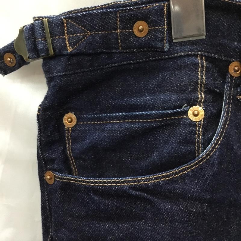 ナイスネス NICENESS パンツ デニム、ジーンズ mn-td18sfn デニムパンツ ストレートパンツ ワイドパンツ カジュアルパンツ M 無地 インディゴ / インディゴ /  メンズ USED 古着 中古 10112477