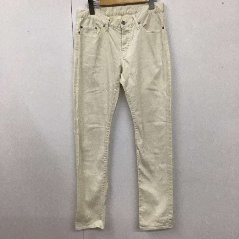 ヒステリックグラマー HYSTERIC GLAMOUR パンツ デニム、ジーンズ デニムパンツ スリムパンツ ストレッチパンツ ジーンズ 31インチ 無地 白 / ホワイト /  メンズ USED 古着 中古 10116412