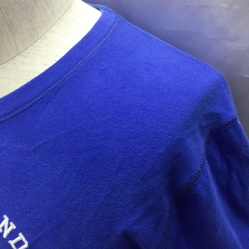 アバクロンビーアンドフィッチ ABERCROMBIE&FITCH Tシャツ 半袖 半袖カットソー プリントTシャツ クルーネックカットソー S ロゴ、文字 青 / ブルー /  メンズ USED 古着 中古 10116703