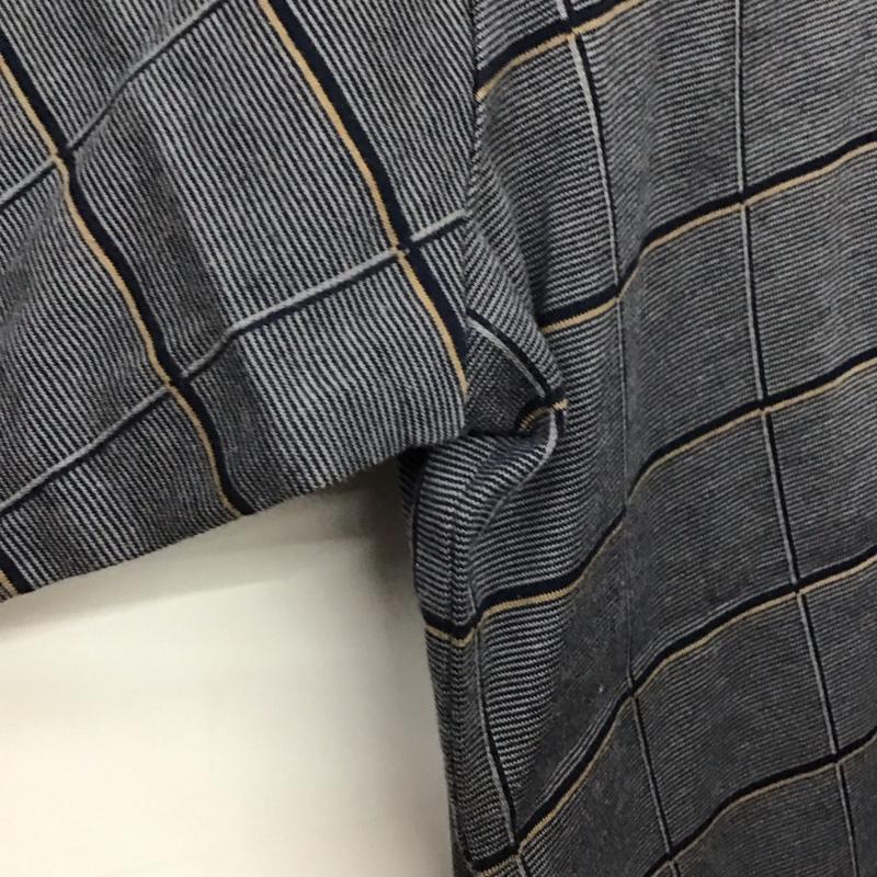 バーバリーロンドン Burberry London ポロシャツ 長袖 長袖ポロシャツ 長袖カットソー カラーシャツ L チェック マルチカラー / マルチカラー /  メンズ USED 古着 中古 10145258