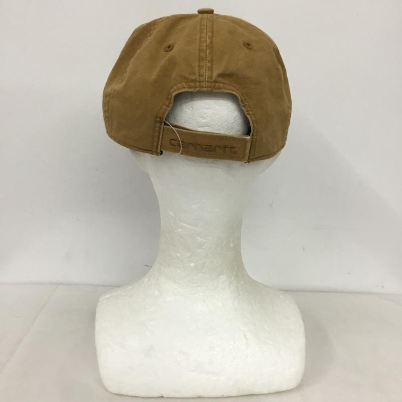 カーハート Carhartt 帽子 キャップ 103938 211 コットンキャンバスキャップ タグ付き ロゴ、文字 茶 / ブラウン /  メンズ USED 古着 中古 10144323