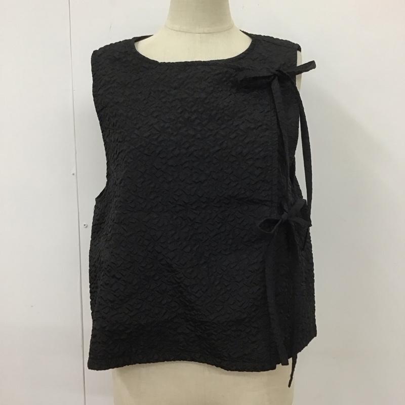 フリークスストア FREAK S STORE ベスト ベスト ベスト ノースリーブカットソー FREE 無地 黒 / ブラック /  レディース USED 古着 中古 10113825