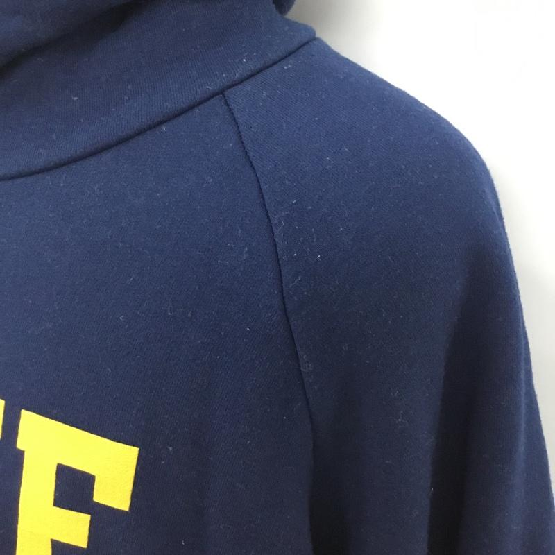 ダブリューピー WP パーカー 長袖 WP08-T167 CAMBER WORLDGREATSSPULLPARKA 長袖パーカー XL ロゴ、文字 紺 / ネイビー /  メンズ USED 古着 中古 10120949