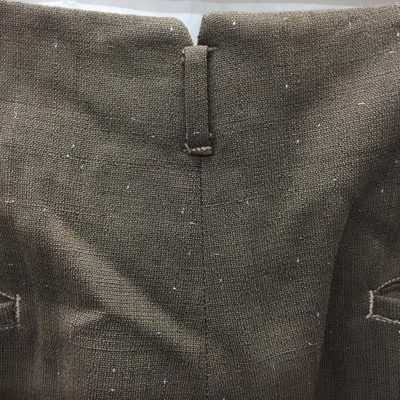 古着 USED パンツ スラックス スラックス ワイドパンツ カジュアルパンツ ストレートパンツ 無地 茶 / ブラウン /  メンズ USED 古着 中古 10111612