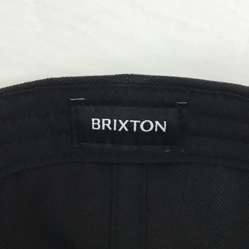 ブリクストン BRIXTON 帽子 キャップ BRIXTON 10777 ロゴ、文字 黒 / ブラック / X 白 / ホワイト /  メンズ USED 古着 中古 10129685