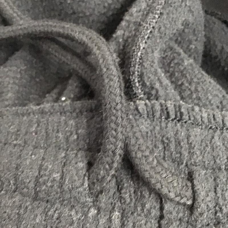 アディダス adidas パンツ ワークパンツ、ペインターパンツ フリースパンツ ワイドパンツ カジュアルパンツ L ロゴ、文字 黒 / ブラック /  メンズ USED 古着 中古 10142932