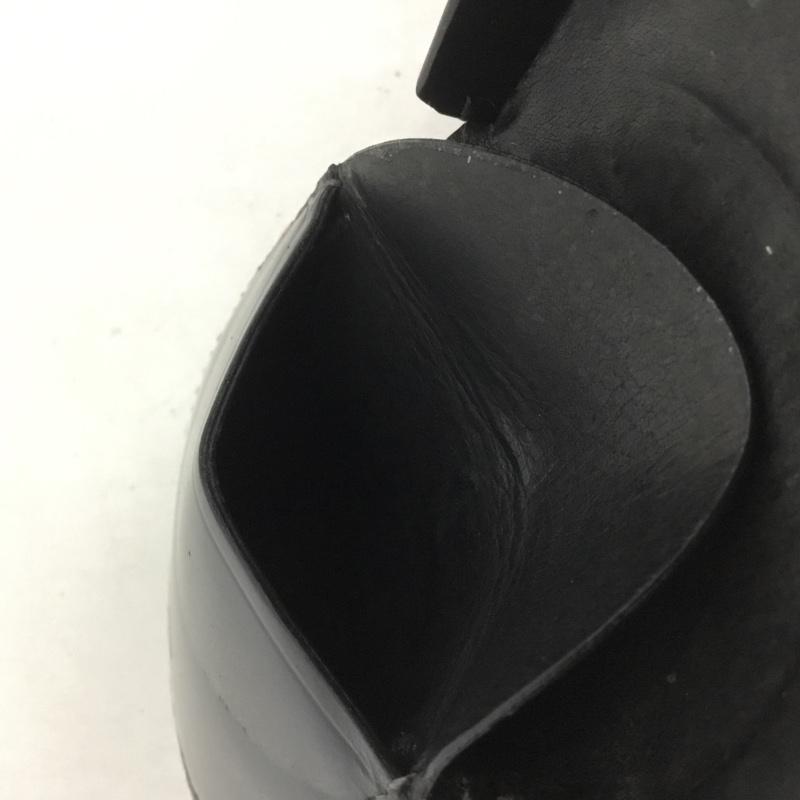 ソメス SOMES 財布 コンパクト財布 馬蹄型 コインケース レザー ロゴ、文字 黒 / ブラック /  メンズ USED 古着 中古 10140177