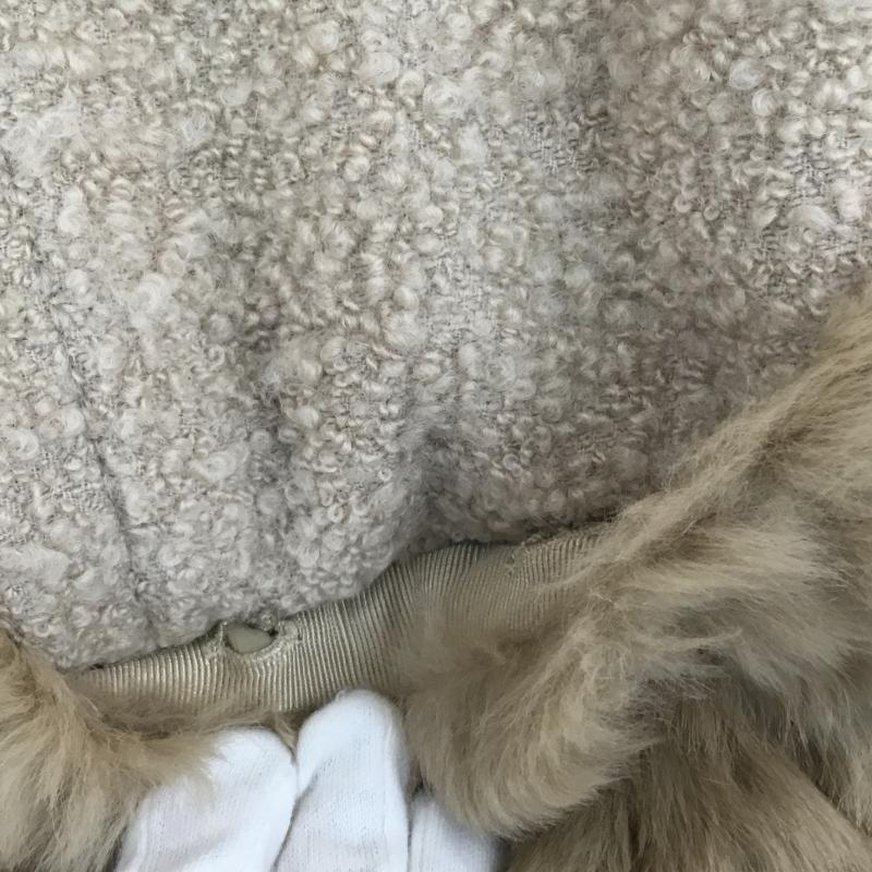 エポカ EPOCA コート 毛皮、ファー 40 無地 ベージュ / ベージュ / X 茶 / ブラウン /  レディース USED 古着 中古 10142537