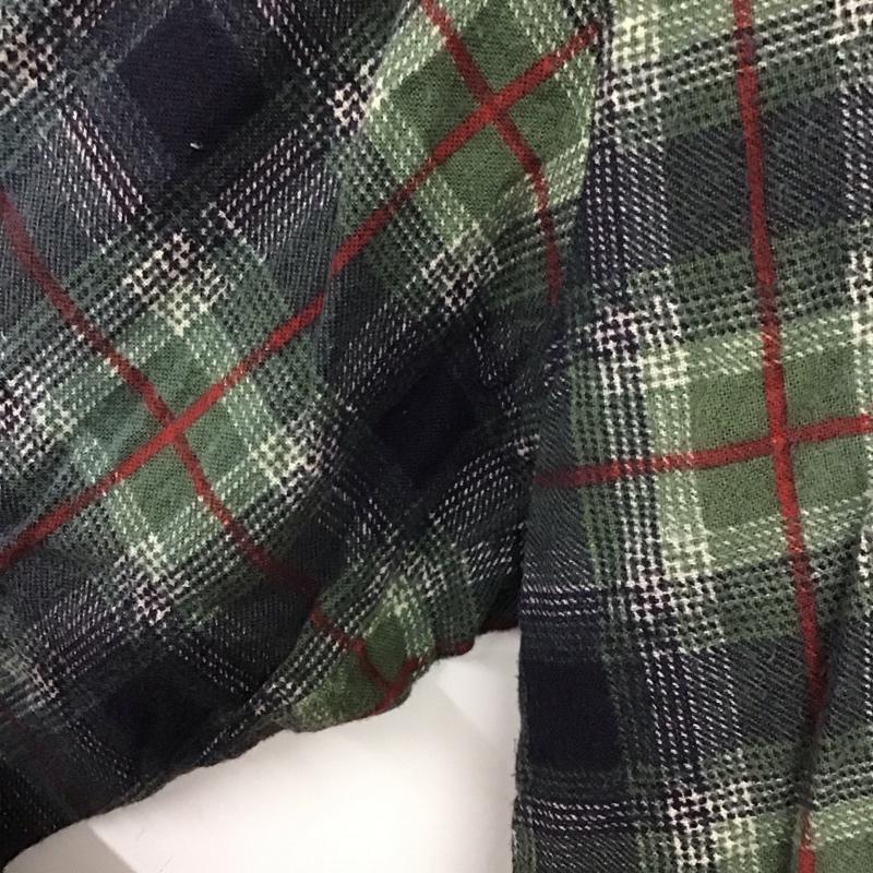 古着 USED シャツ、ブラウス 長袖 長袖シャツ チェックシャツ カラーシャツ M チェック マルチカラー / マルチカラー /  メンズ USED 古着 中古 10140265
