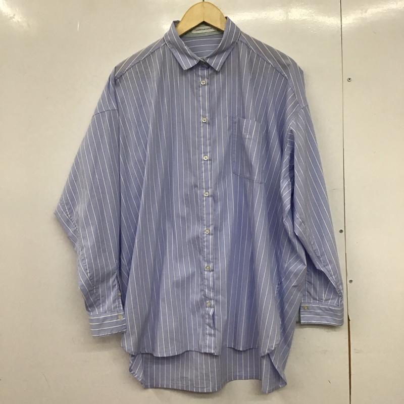 アメリカンホリック AMERICAN HOLIC シャツ、ブラウス 長袖 M ストライプ マルチカラー / マルチカラー /  レディース USED 古着 中古 10151238