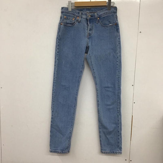 リーバイス Levi s パンツ デニム、ジーンズ 無地 水色 / ライトブルー /  レディース USED 古着 中古 10132261