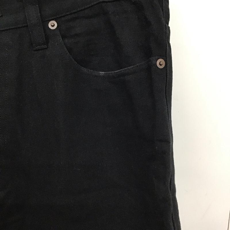 古着 USED パンツ デニム、ジーンズ mb there is a reason for all of the design サルエルパンツ ワイドパンツ L 無地 黒 / ブラック /  メンズ USED 古着 中古 10147462