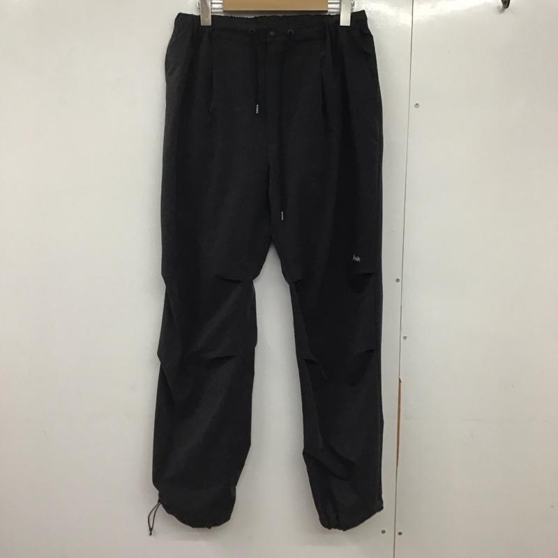 ナンガ NANGA パンツ ワークパンツ、ペインターパンツ nw2211-11230 AIRCLOTHCOMFYPANTS ナイロンパンツ M ロゴ、文字 黒 / ブラック /  メンズ USED 古着 中古 10141626