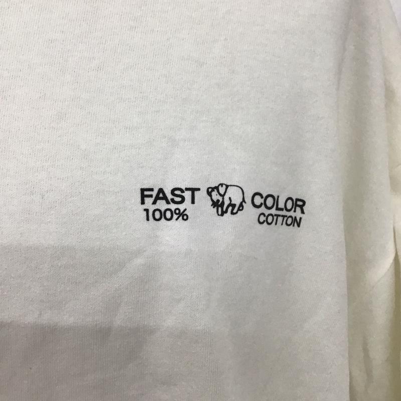 ジャーナルスタンダード JOURNAL STANDARD Tシャツ 半袖 半袖カットソー プリントTシャツ クルーネックカットソー L プリント 白 / ホワイト /  メンズ USED 古着 中古 10127349