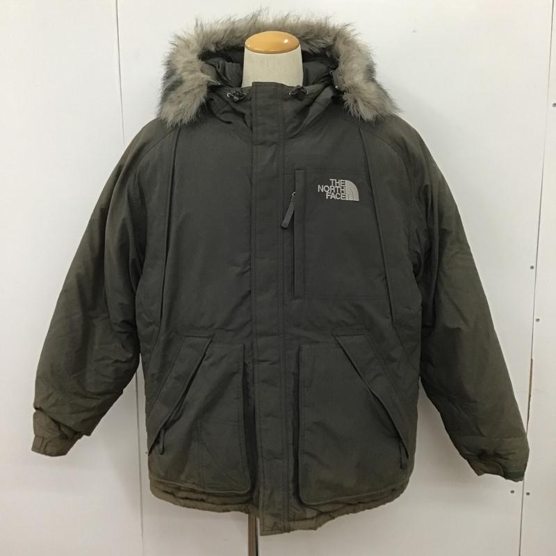 ザノースフェイス THE NORTH FACE ジャケット、上着 ダウンジャケット XL 無地 灰 / グレー /  メンズ USED 古着 中古 10105699