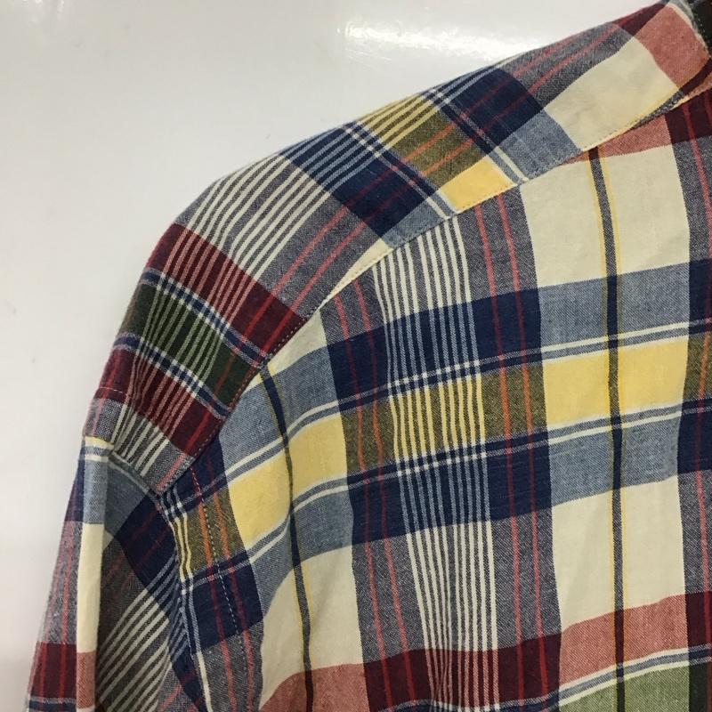 ラルフローレン RALPHLAUREN シャツ、ブラウス 長袖 ボタンダウン チェック L ワンポイント マルチカラー / マルチカラー /  メンズ USED 古着 中古 10133574