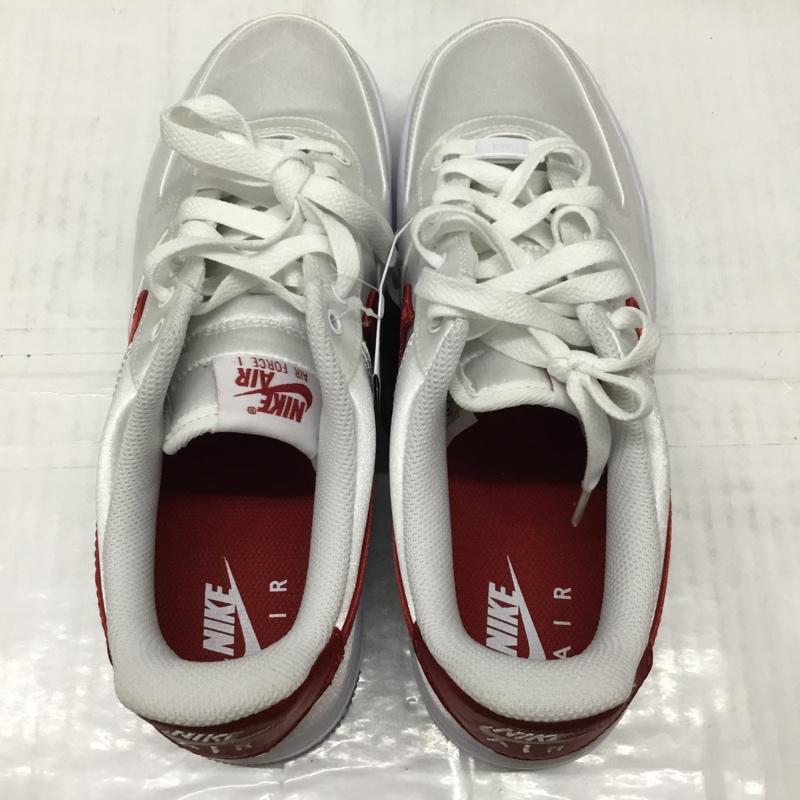 ナイキ NIKE スニーカー スニーカー DX6541-100 W AIR FORCE 1  07 ESS SNKR 27.5cm 27.5cm ロゴ、文字 白 / ホワイト / X 赤 / レッド /  メンズ USED 古着 中古 10109379