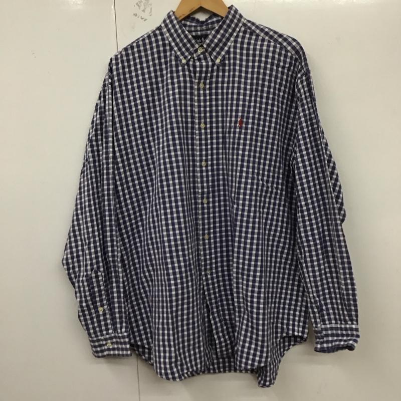ラルフローレン RALPHLAUREN シャツ、ブラウス 長袖 ボタンダウンシャツ XL チェック マルチカラー / マルチカラー /  メンズ USED 古着 中古 10128507